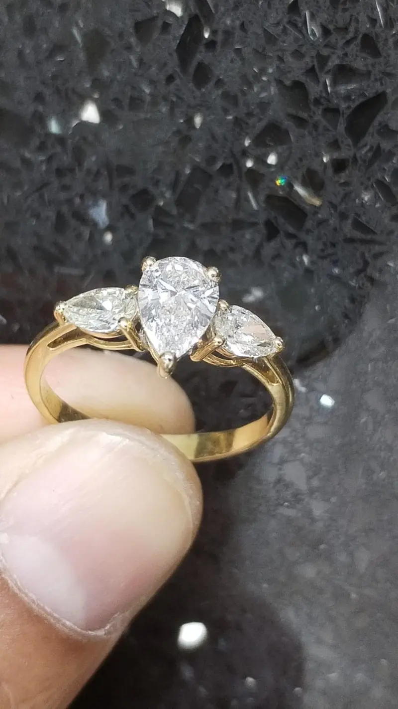 خاتم سلتير مع شهاده عالميه