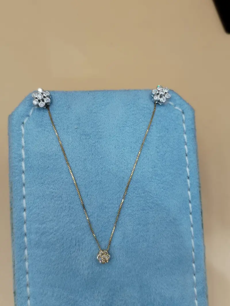 حلق وتعليقه الماس