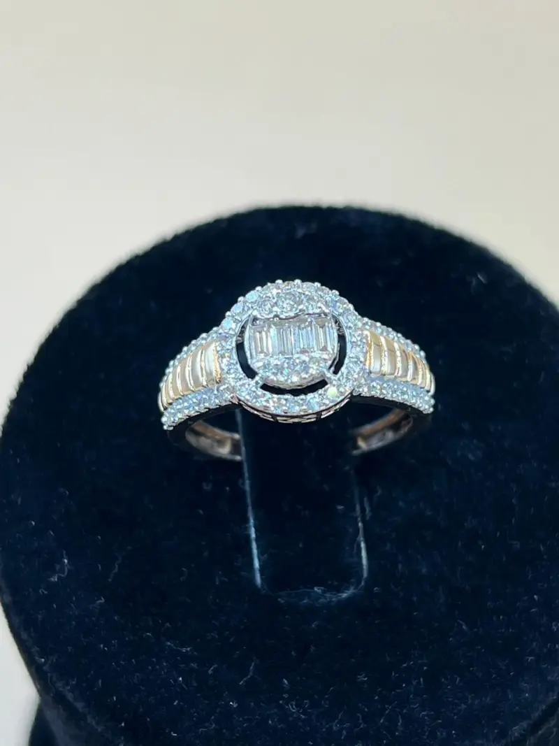 خاتم الماس شقل خارجي